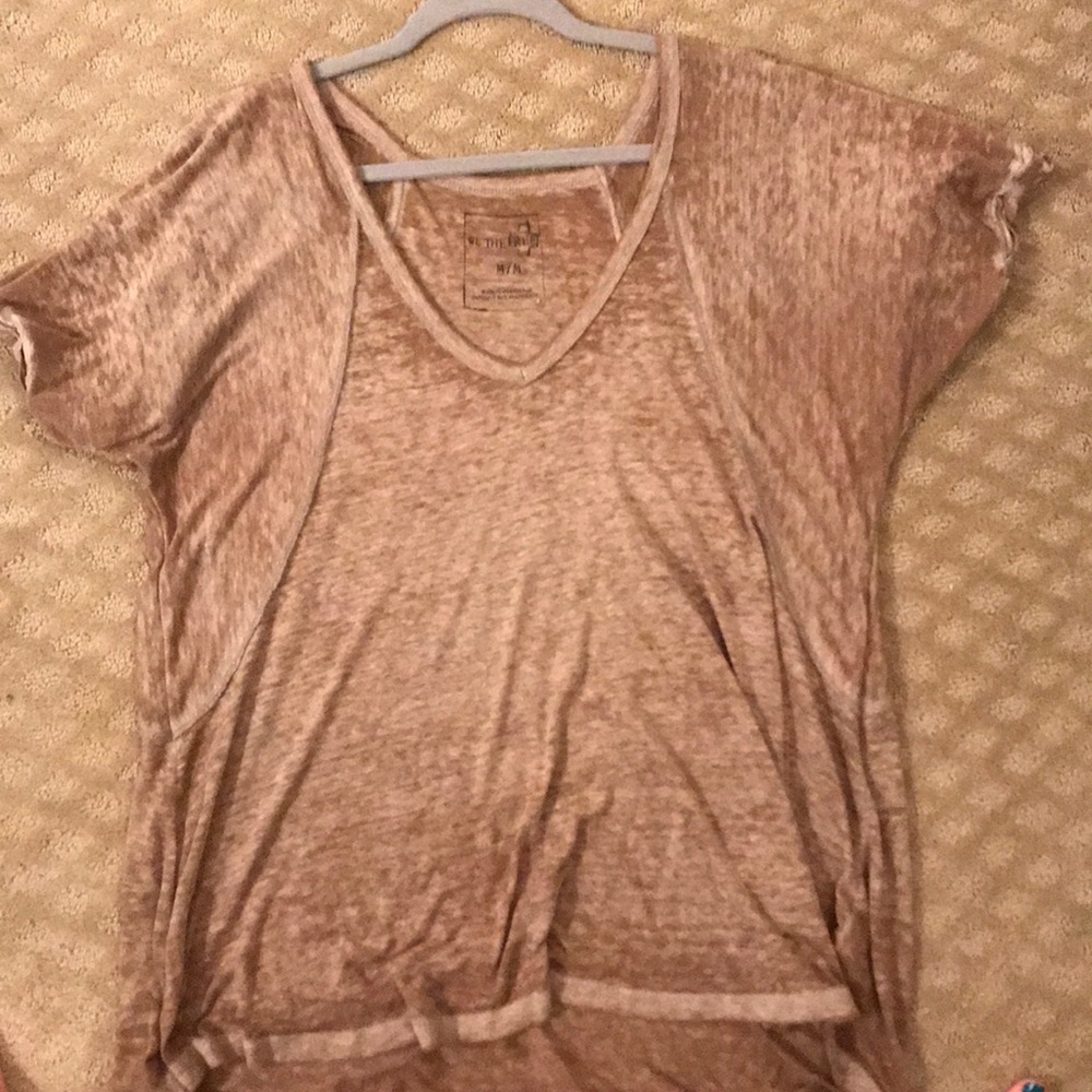 free people casual VNeck